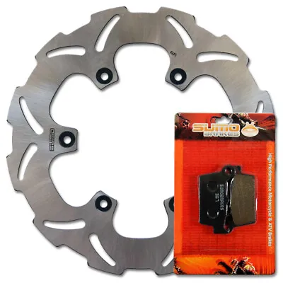 Rear Brake Rotor+Pads For Yamaha YZ125 [03-21] WR250F [ 03-18] YZ250 2T [17-24]> • $47.75